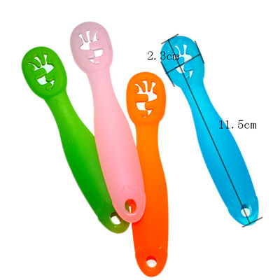 kopen De lekvrije Lepel van de het Voedselrang van Teether van de Siliconebaby voor de Zuigelingen van Jonge geitjespeuters online manufacture