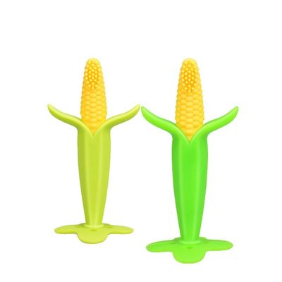 kopen Van de het Siliconebaby van de graanvorm de Unisex- van de het Tandjes krijgenzuigeling van Teether Tandenborstel Teether online manufacture