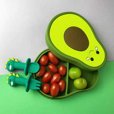 kopen Aangepaste de Rangsilicone Verdeelde Platen van het Vormvoedsel voor Babys online manufacture