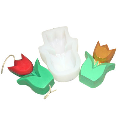 kopen Aangepast Opnieuw te gebruiken van silicone Flexibele Tulip Candle Mold Cube Sculpture online manufacture