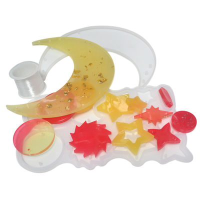 kopen Crescent Shape Silicone Resin Mold-Epoxyvorm van Douane de Met de hand gemaakte Diy online manufacture