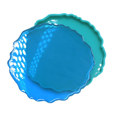 kopen Flexibele van de de Vorm Onregelmatige Vorm van de Siliconehars de Epoxyharsonderlegger voor glazen online manufacture