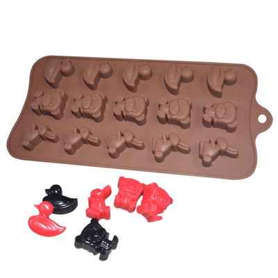 kopen MHC Manufacture Food Grade Silicone Chocolade Schimmel Schattige Dieren Ontwerp Eend Beer Konijn online manufacture