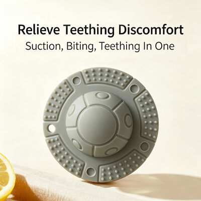 kopen Comfortabel kauwen Silicone Zachte en kalmerende tandjes Speelgoed Voedingsmiddelen Silicone Baby Anti-Beet Handschoenen Silicone tandjes online manufacture