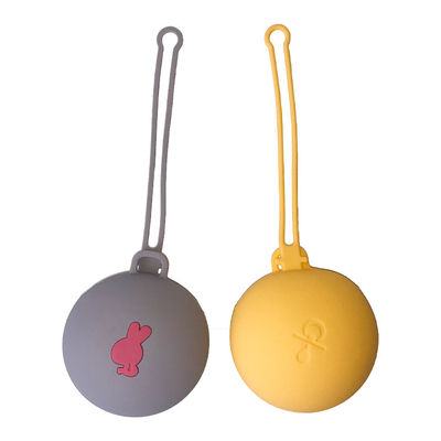 Van de de Babyfopspeen van Teether van de siliconebaby van de Container Anti Dalende Bpa van de de Babyfopspeen Vrije de Klemhouder