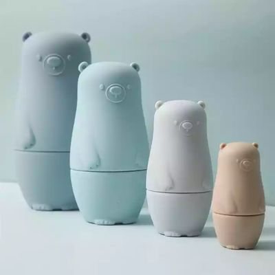 Het Onderwijsstuk speelgoed van waterdichte het Stapelen Kinderen 4 Stukken Russische het Nestelen Doll