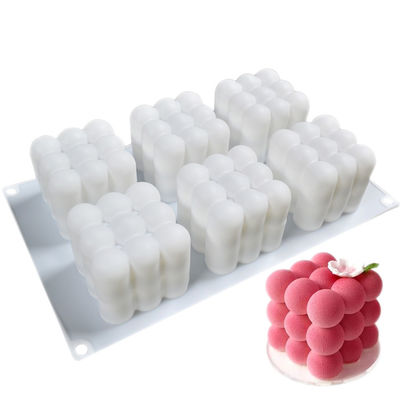 Van de het Siliconecake van de voedselrang 3D de Vormbpa Vrije Douane die Fondantjevormen maken