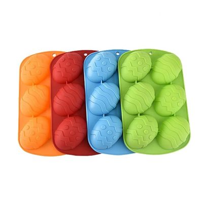Van het de Cakesilicone van de voedselrang van de Vormendiy Vorm van de het Paasei Gevormde Cake de Met de hand gemaakte