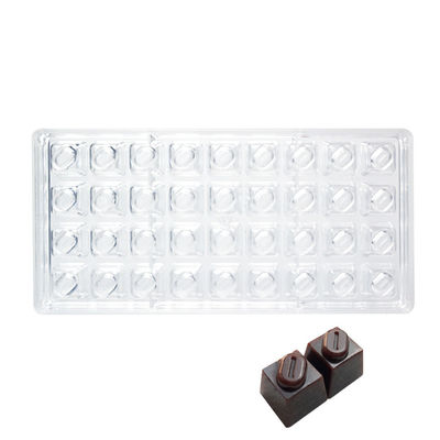Van de de Douanechocolade van de kubusvorm van het de Vormendiy PS 3D Silicone de Chocoladevormen