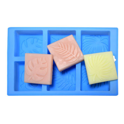Van de Zeepvormen van het douanepatroon de Opnieuw te gebruiken Vorm van het het Silicone Vierkante Baksel Met de hand gemaakte