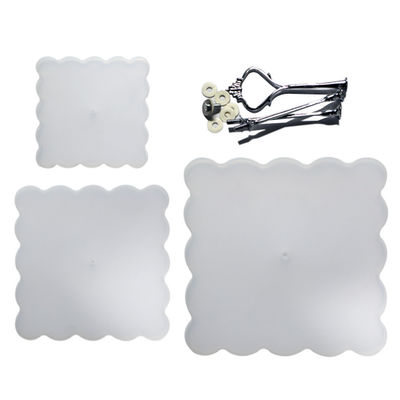OEM Vierkante Harsvormen van Diy van de Siliconehars Vorm Aangepaste Met de hand gemaakte de Epoxy