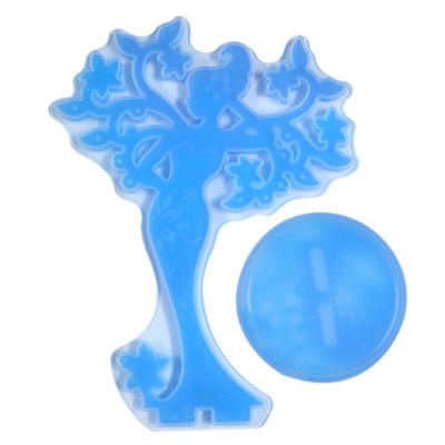De Decoratie van epoxyharskerstmis vormt Duurzaam Aangepast Silicone