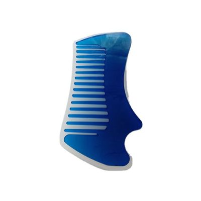 OEM van de het Haarkam van de Siliconehars van de Vormeco het Vriendschappelijke Aangepaste Embleem