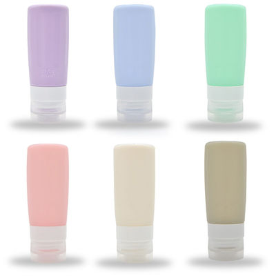 Van de het Waterfles van het reissilicone van het de Douanekamp 60ml Duurzame het Silicone Gespleten Flessen