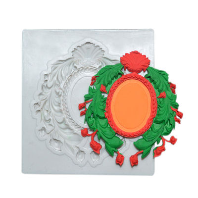 Spiegelvorm Silicone Gevormd het Bakken Met de hand gemaakt Aangepast de Cakefondantje van Vormendiy
