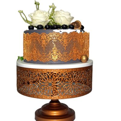 Het Kantvormen van douanelogo silicone baking utensils exquisite voor Cake het Verfraaien