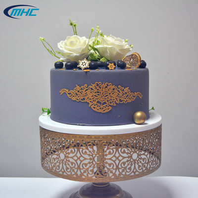 Het eetbare Flexibele van de de Werktuigencake van het Siliconebaksel Kant Mats Disposable Customized