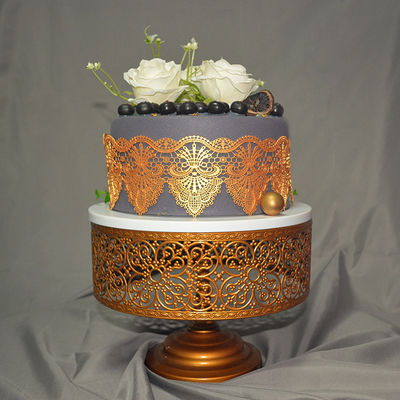 De eigengemaakte Vormen van het het Fondantjekant van het Siliconebaksel Werktuigen Opgeslagen voor Cake het Verfraaien