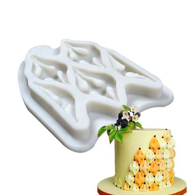 3d het Siliconevormen van de voedselrang, Diy-Cake die Fondantjevormen verfraaien