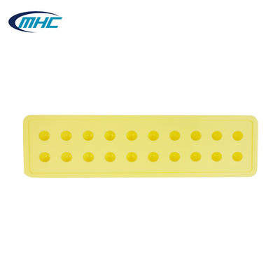 De met de hand gemaakte van de de Balvorm van het Siliconeijs Kubus Duurzaam Tray Mini Ball Shape Food Grade