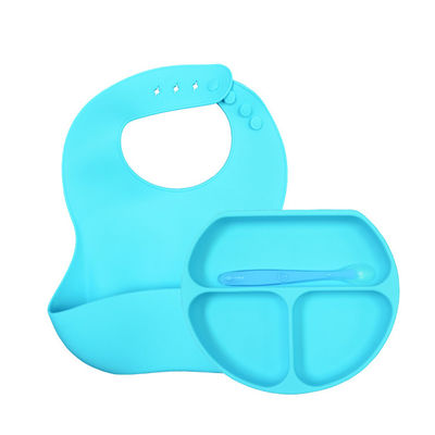 Maak de Peuter van de Plaatsmat for kids baby children niet van het Stoksilicone waterdicht