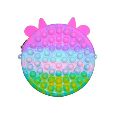 DIY-de Zak van de het Siliconebeurs van Mini Kids Fidget Cute Chain van het Manierbeeldverhaal voor Meisje