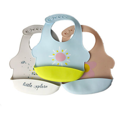 Ergonomische Siliconebaby die Vastgesteld Lichtgewicht Aangepast Logo Printed Soft voeden