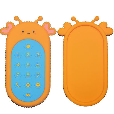 MHC-van het de Babysilicone van Silicone Ver Teether het Stuk speelgoed van Teether de Afstandsbedieningontwerp van TV