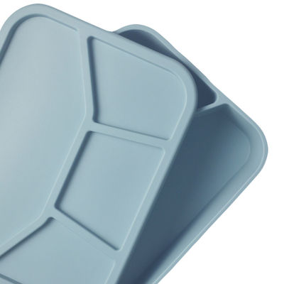 Kinderen Niet-toxisch Silicone Baby Feeding Set BPA-vrij Silicone Bento Box