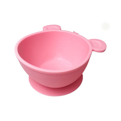 Promotionele siliconen babybeerbeker met zuigkracht