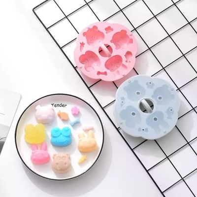 Microgolfveilige siliconen babyvoedselopslag vriezer met deksel
