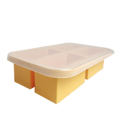 Veilige en handige babyvoeding Silicone babyvoedingsdoos Afwasmachine Veilige BPA-vrij