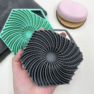 MHC Silicone Body Scrubber Exfoliating Body Scrubber voor gevoelige huid Eco Friendly Shower Scrubber voor Body Brush
