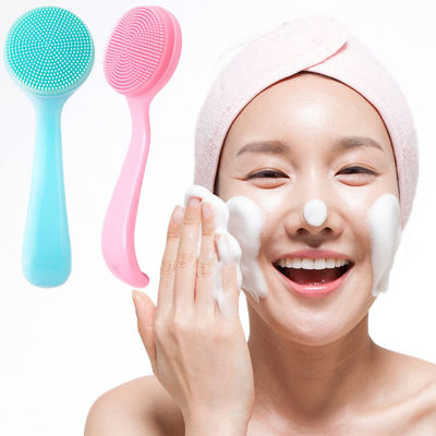 MHC zachte milieuvriendelijke waterdichte gezichtsreinigingsborstel scrubber exfoliator siliconen gezichtsreiniger
