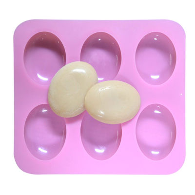 Custom Size Silicone Zeep Mould voor DIY Ovale vorm Handgemaakte Zeep Cake