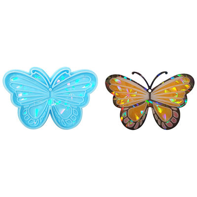 MHC Complete Set Silicone Holografische Harz Vormen voor Art Decor Vlinder Sleutelhanger Coasters Kits