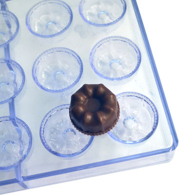 MHC Food Grade Silicone Custom Chocolate Moulds Handgemaakte 3D Hard Plastic Polycarbonate Chocolate Mould