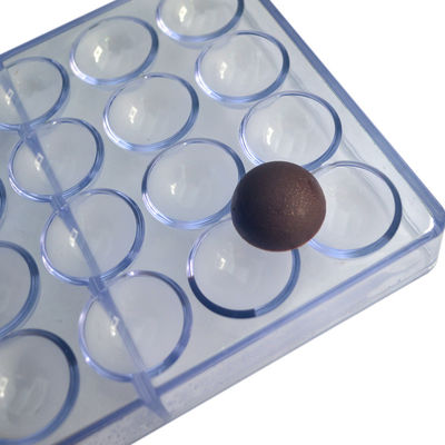 MHC Food Grade 3D Hard Plastic Chocolate Mold Professionele Holografische Chocolate Mold Diy