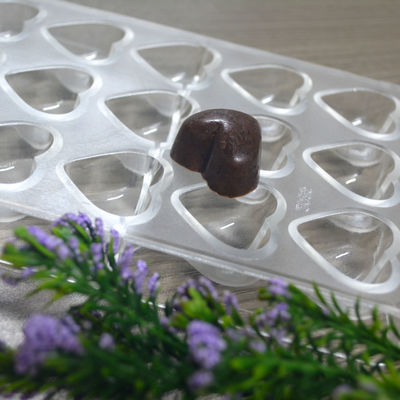 Custom 100% Food Silicone Chocolate Mold FDA goedgekeurd met goede hittebestandheid