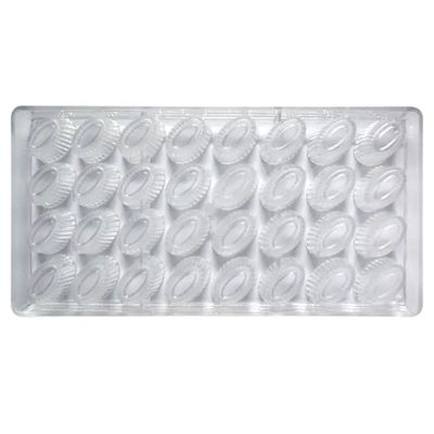 Voorraad MHC Polycarbonate Rose Flower Shape Chocolade Schimmel FDA goedgekeurd